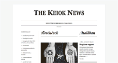 Desktop Screenshot of keiok.hu