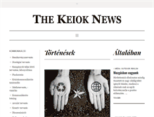 Tablet Screenshot of keiok.hu